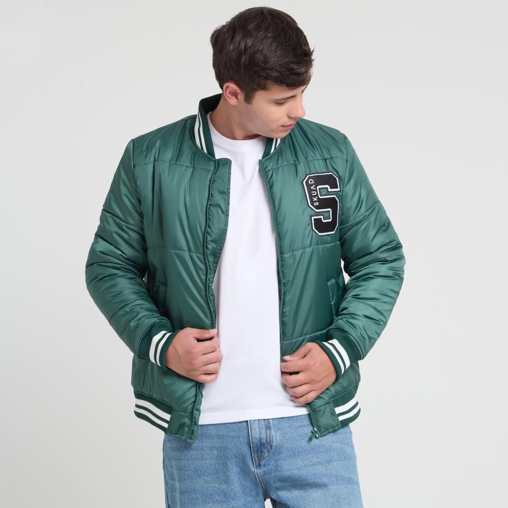 Chaqueta Estampada Slim Cuello Redondo Hombre Skuad image number 0.0