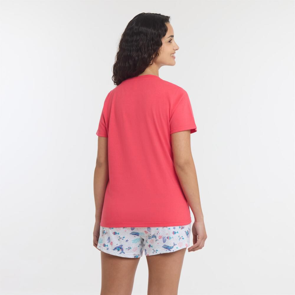 Pijama Manga Corta Mujer Freedom image number 3.0