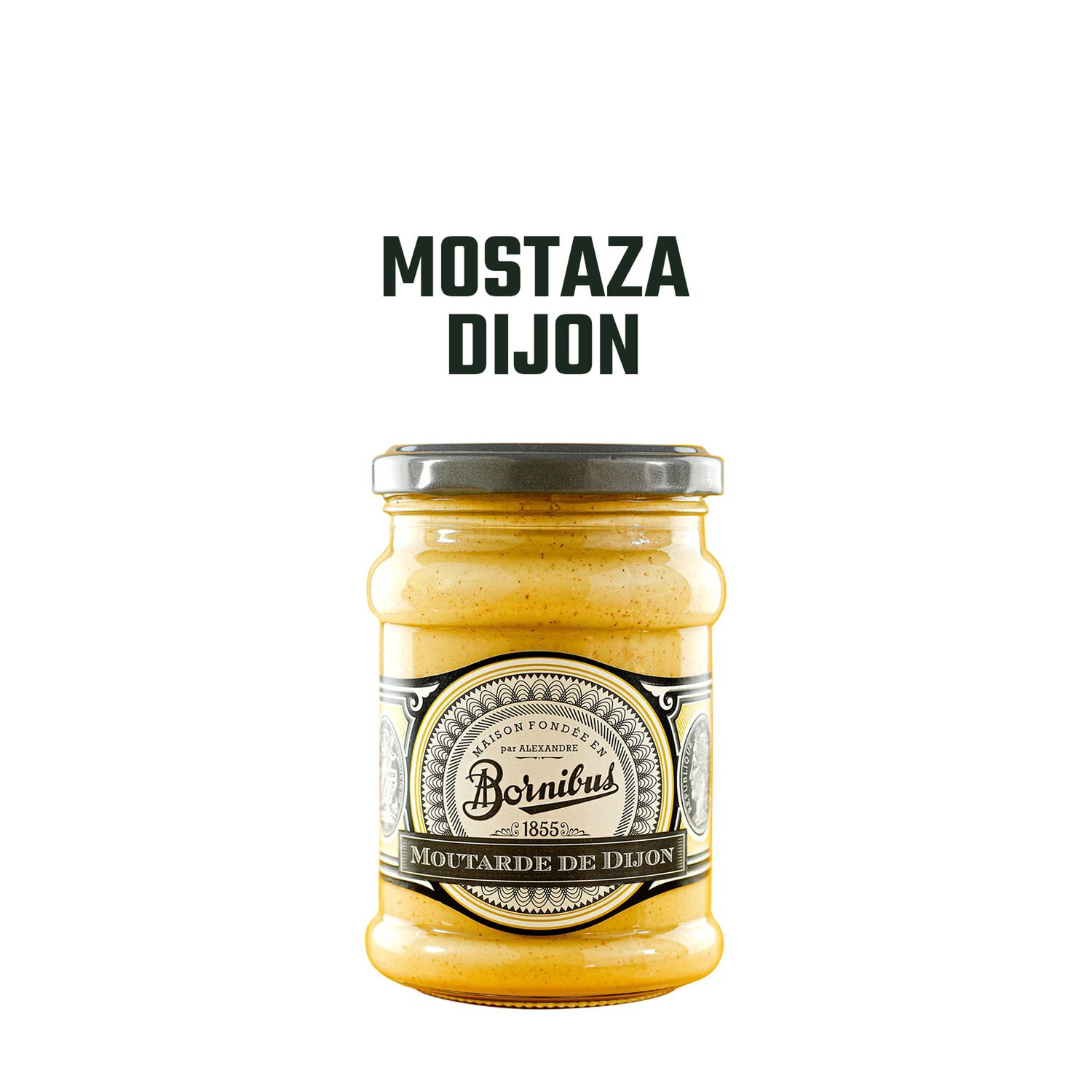 Mostaza Dijon Bornibus 1 X 250 Gr image number 2.0
