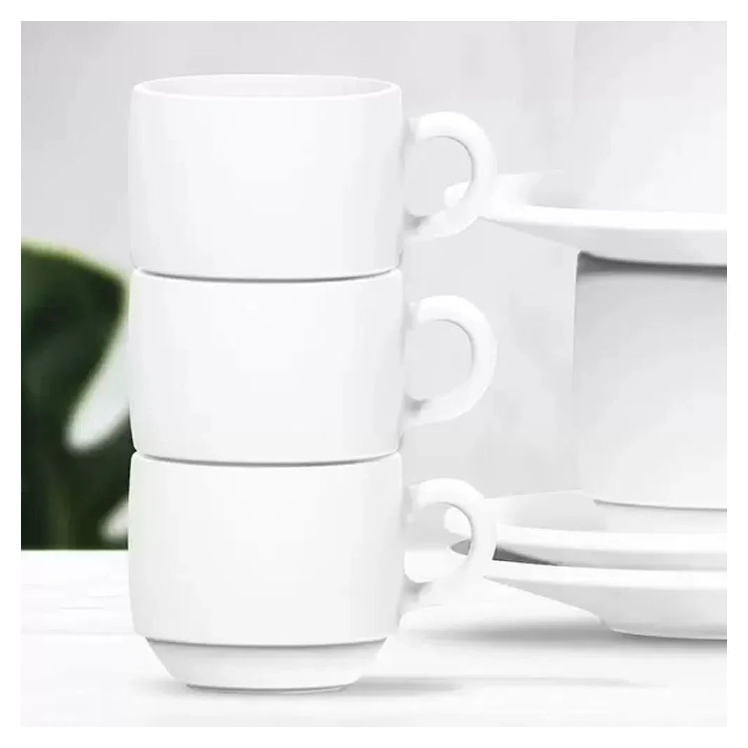Taza Caf&eacute; Opaline 90ml Cocina Nadir Vidrio Resistente Opalina image number 2.0