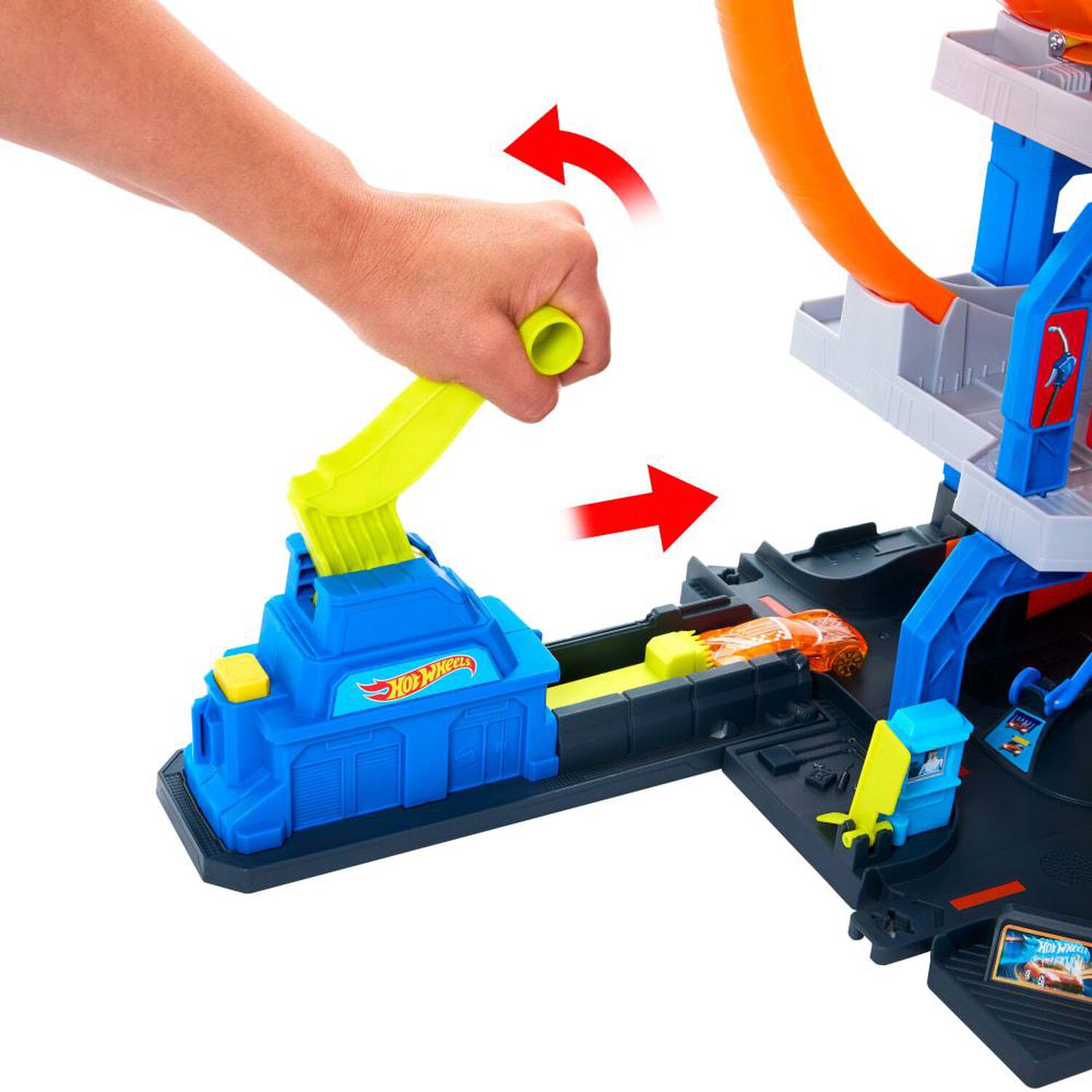 Autopista Hotwheels City Mega Garage image number 2.0