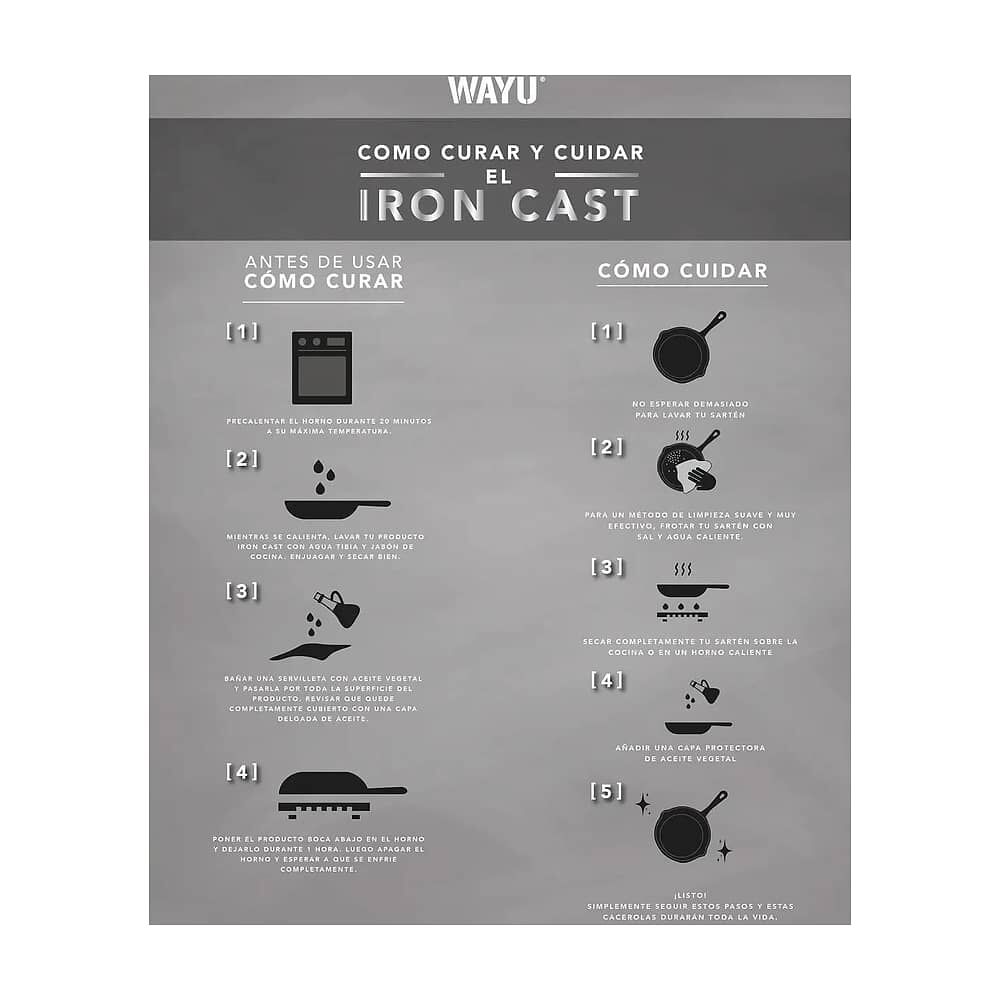 Olla De Hierro Fundido Wayu 28 Cm Con Tapa image number 4.0