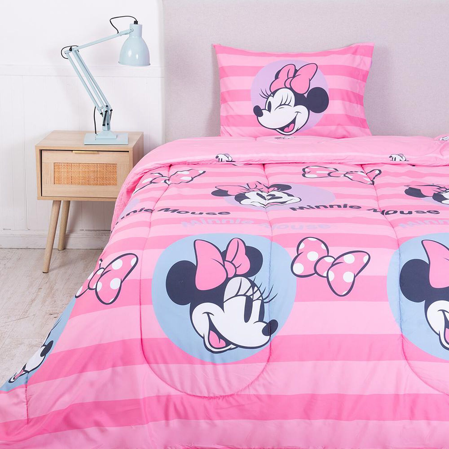 Plum&oacute;n Infantil Minnie Minnie Dots / 1.5 Plazas image number 0.0