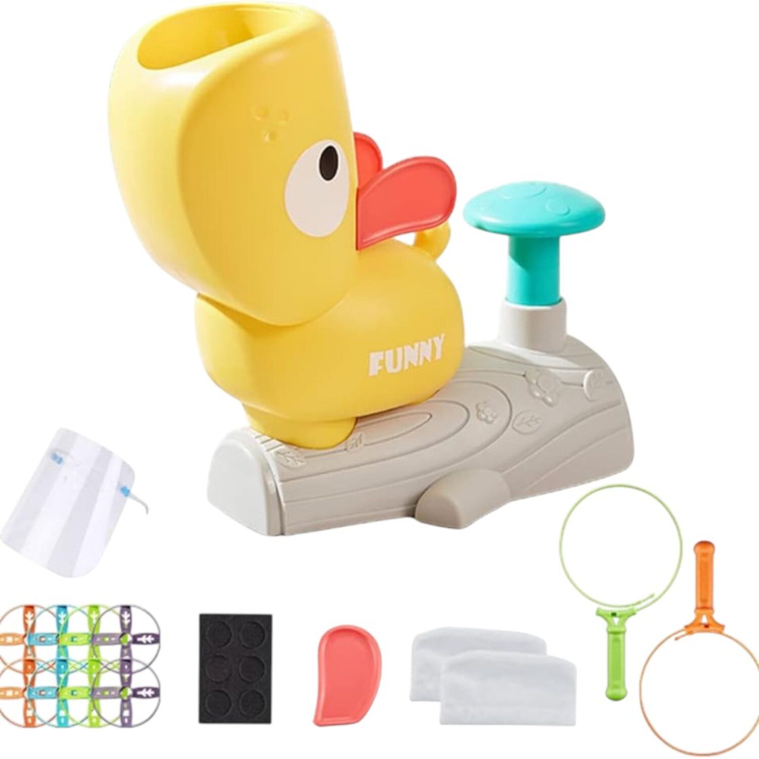 Juego Infantil Pato Lanzador De Aros Para Exterior Ni&ntilde;os image number 1.0
