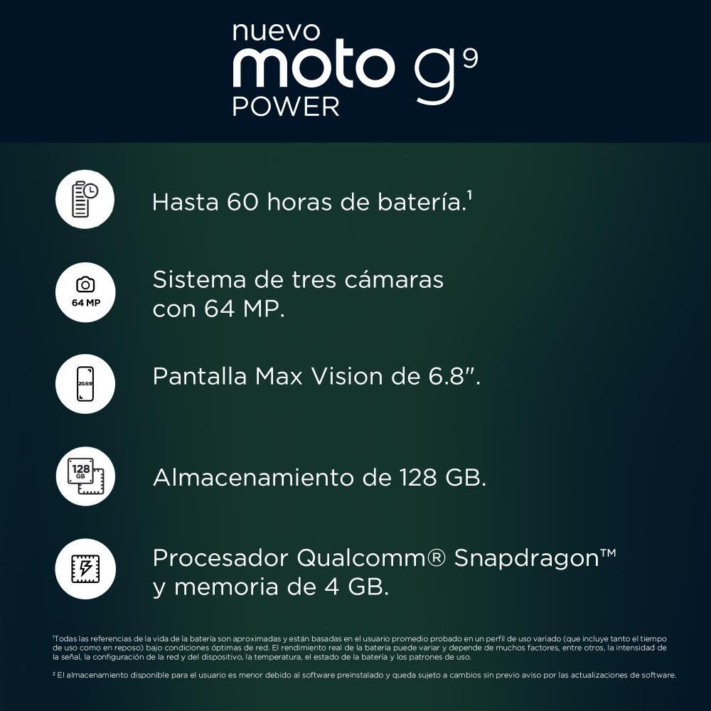 Smartphone Motorola Moto G9 Power 128 Gb / Liberado image number 5.0