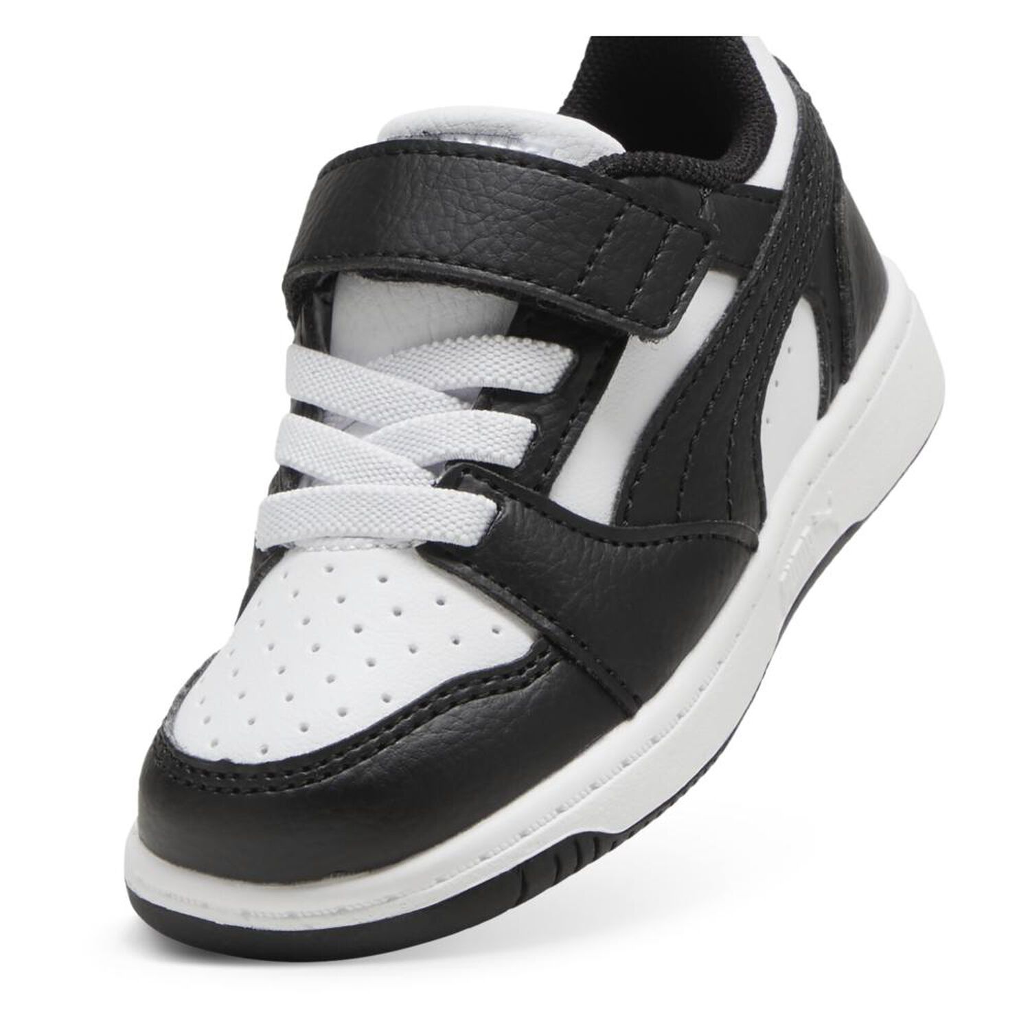 Zapatilla Infantil Ni&ntilde;o Puma Rebound Negro image number 3.0