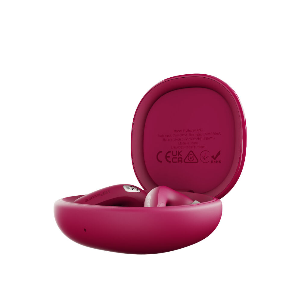 Aud&iacute;fonos Hifuture Flybuds 4 Anc Tws Rosado 35h image number 3.0