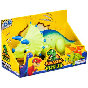 Triceraptor Jurassic Fun Con Sonido Multikids Br1469