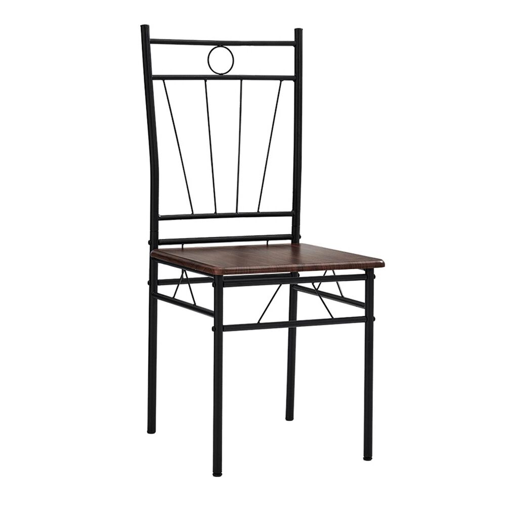 Juego De Comedor 4p Verona Negro 74x70x110 Cm image number 4.0