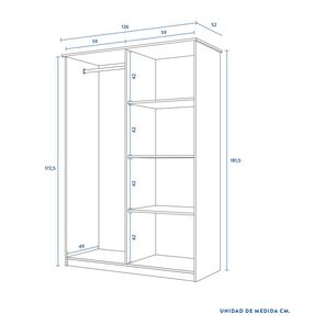 Cl&oacute;set Cic Lucerna / 4 Puertas