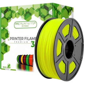 Filamento Pla Brilla En Oscuridad Amarillo 1kg Ppc Filaments