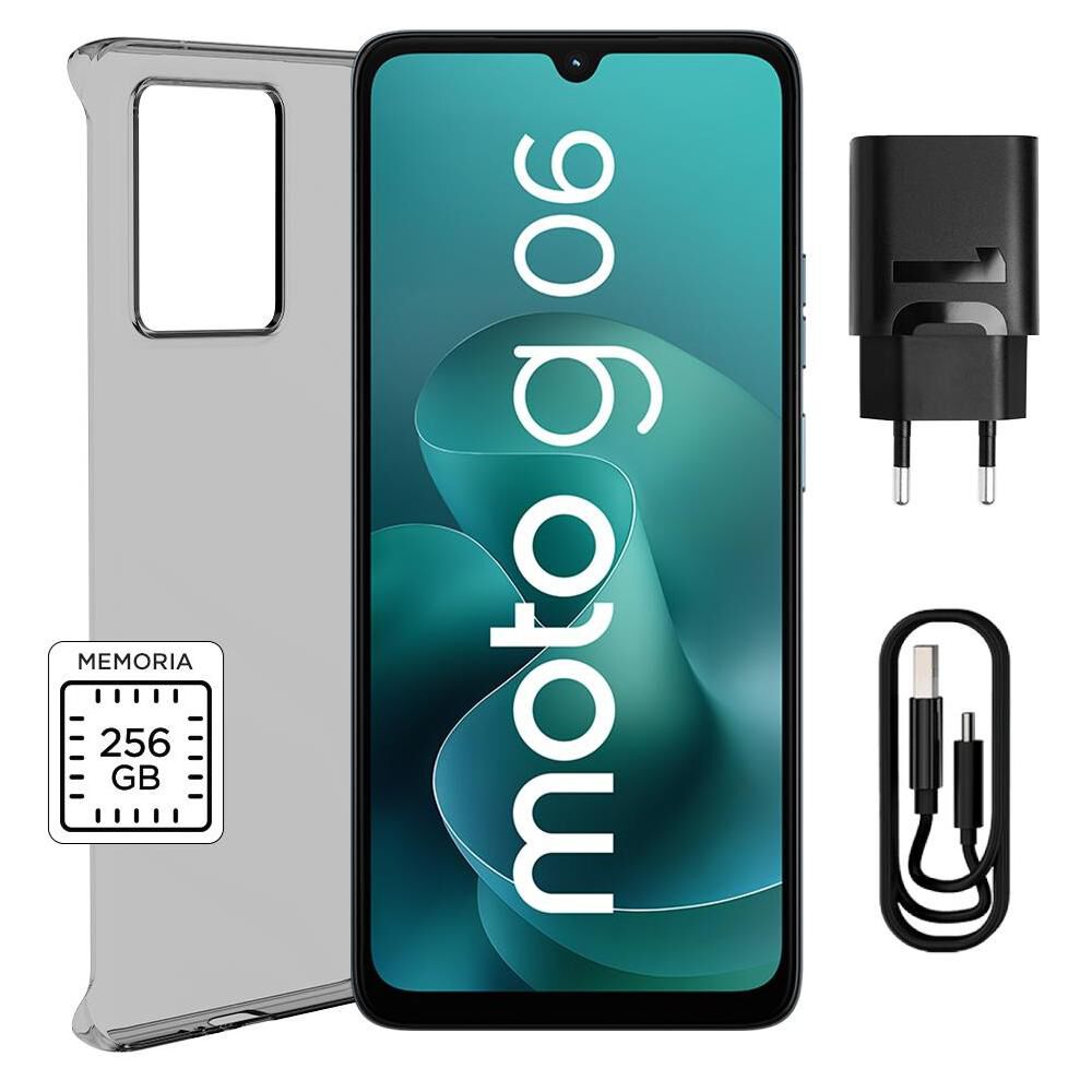 Smartphone Motorola Moto G06 / 256 GB / Azul / Liberado image number 0.0