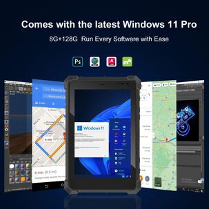 Cenava W10n Tablet Industrial Con Windows 11 Pro, Ip68 Y Puertos Profesionales