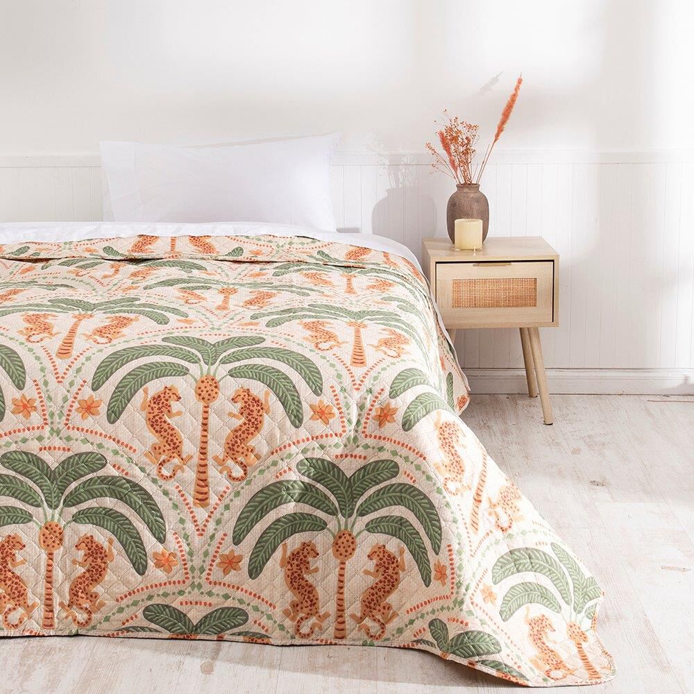 Quilt Castilla Est. Mashini 1.5 P Palmeras image number 0.0