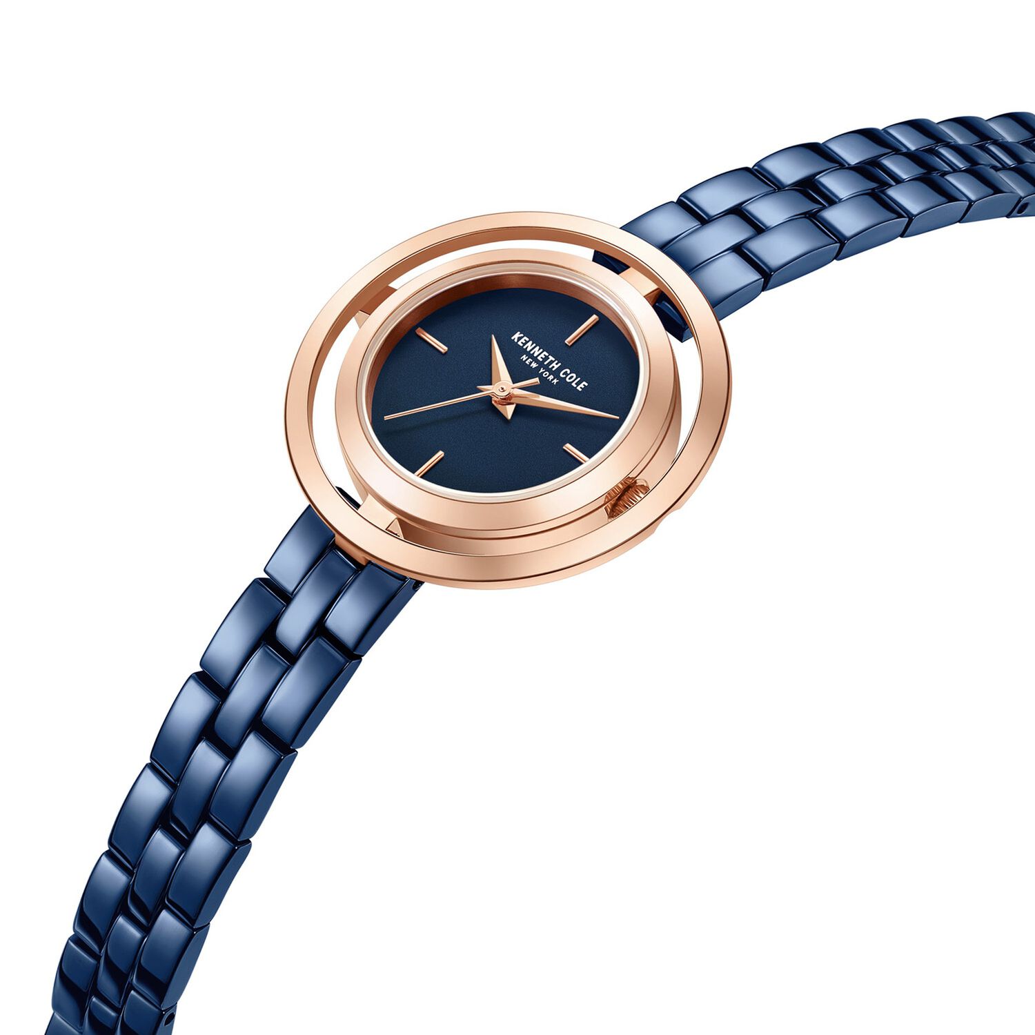 Reloj Kenneth Cole Kcwlg2237103 Azul Mujer image number 2.0