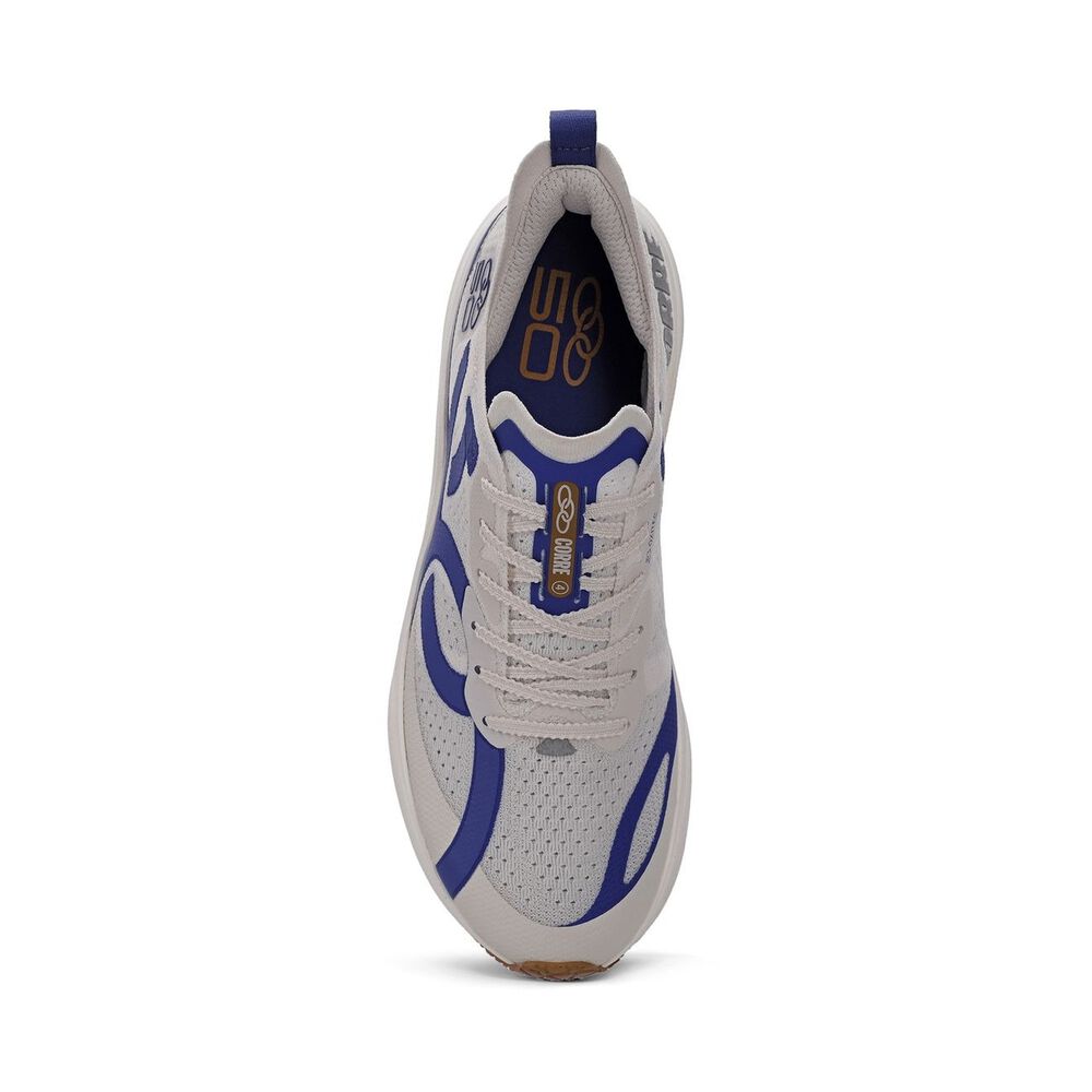 Zapatilla Running Hombre Corre 4 Azul/blanco image number 3.0