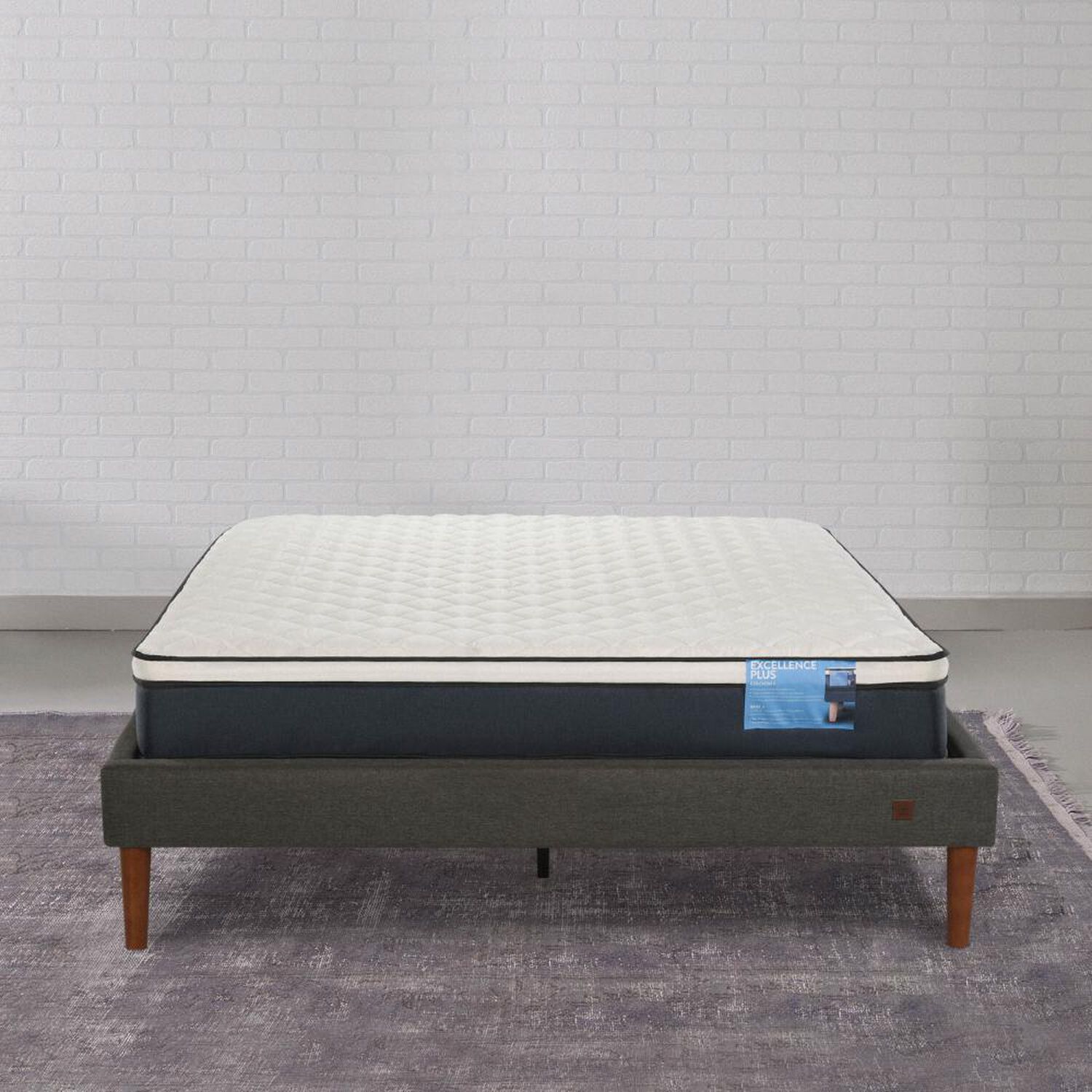 Cama Europea Cic Excellence Plus / 2 Plazas / Base Normal image number 1.0