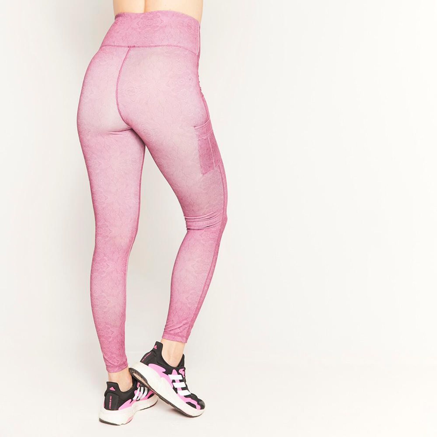 Calza Deportiva Tiro Alto Skinny Mujer Wetland image number 2.0