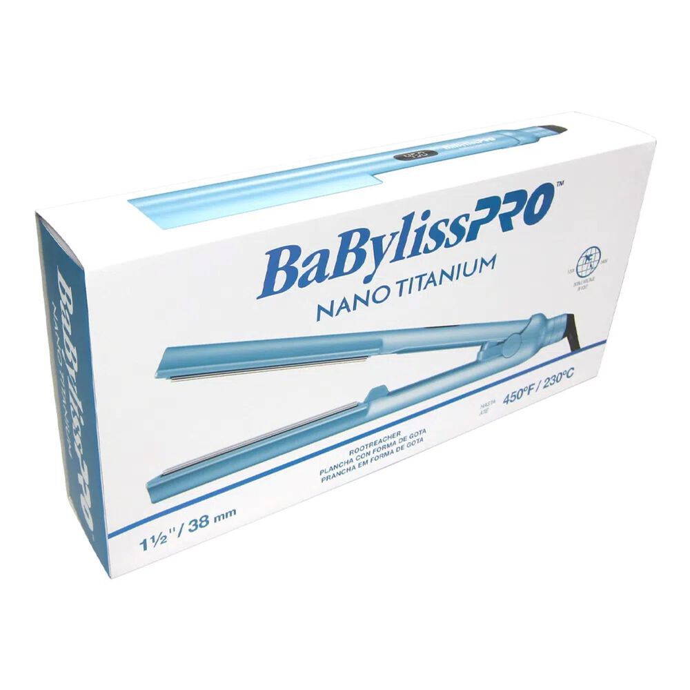 Plancha Babyliss Nano Titanium Forma De Gota Rootreacher image number 2.0