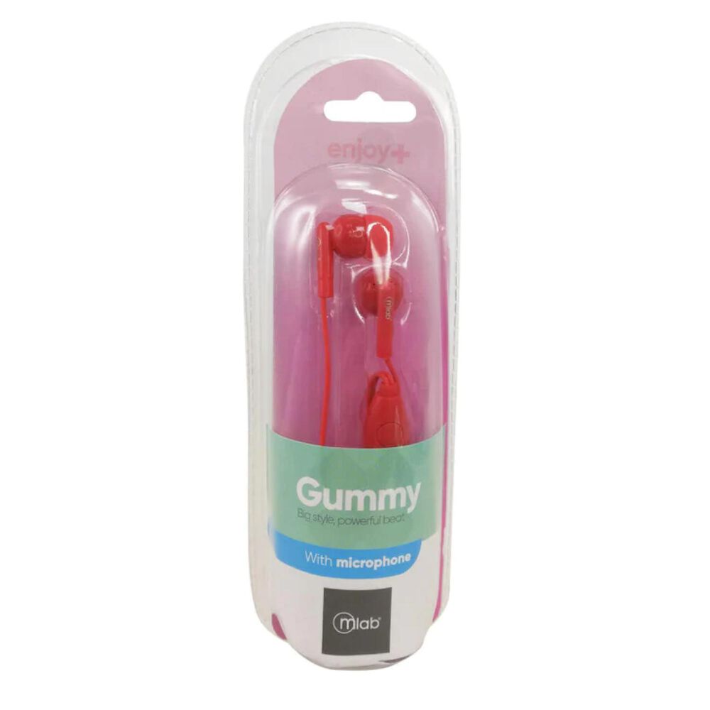 Audifonos Manos Libres Jack 3.5 In Ear Rosado Gummy image number 2.0