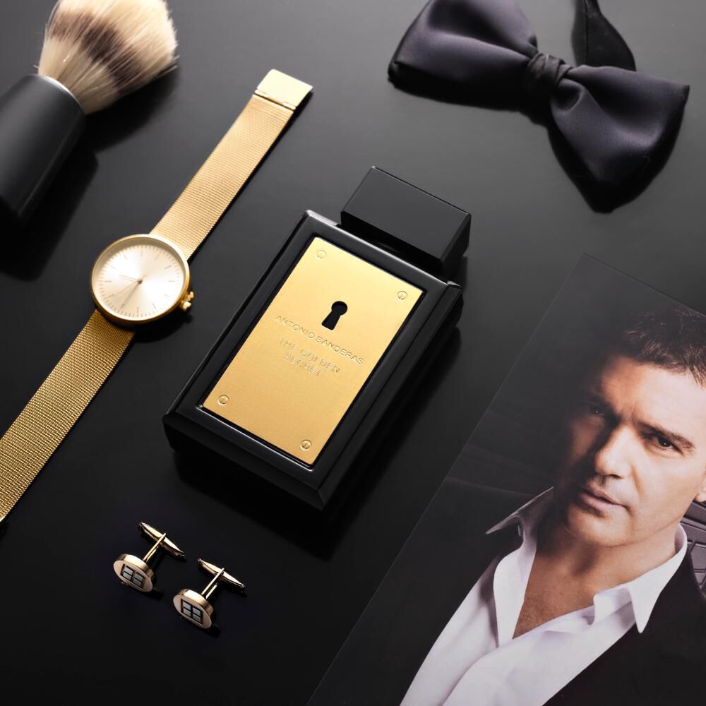 Set De Perfumería Hombre The Golden Secret Banderas / 50 Ml / Eau De Toilette + After Shave 75 Ml image number 6.0