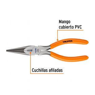 Alicate De Punta Y Corte 7 Truper
