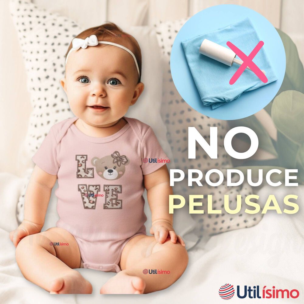 Pack 4 Bodys Niña Manga Corta Tedmimak 100% Algodón Baby Bear image number 8.0