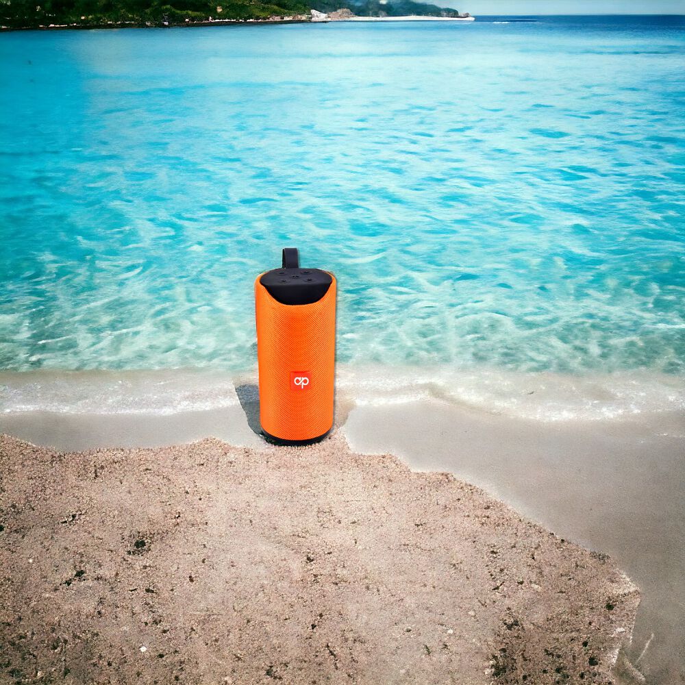 Parlante Portatil Bluetooth Orange Waterproof 10w image number 1.0