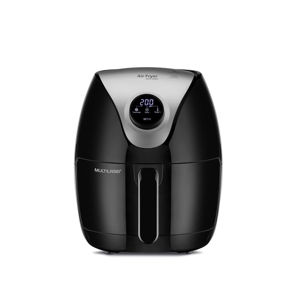 Air Fryer Multilaser 4 Litros Negra 1500w Ce169 image number 5.0