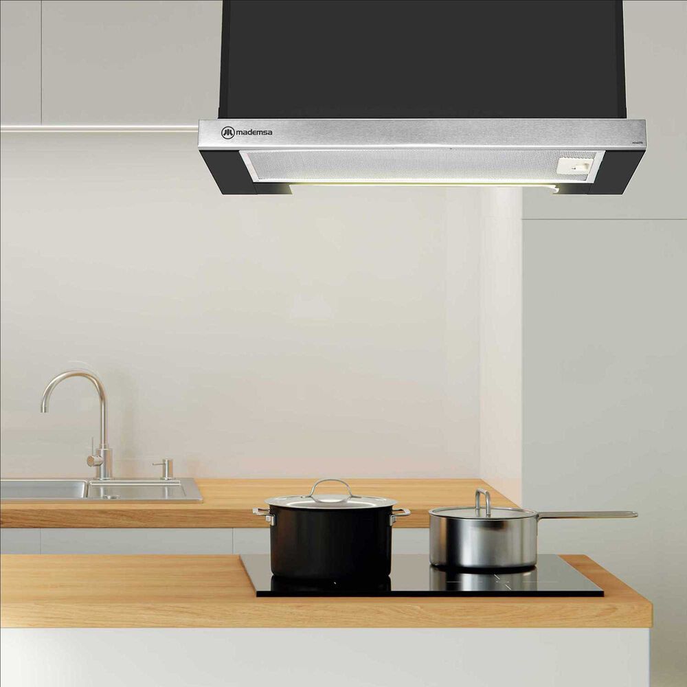 Campana De Cocina Retr&aacute;ctil Mademsa 60 Cm Negro Mx 6270 image number 5.0