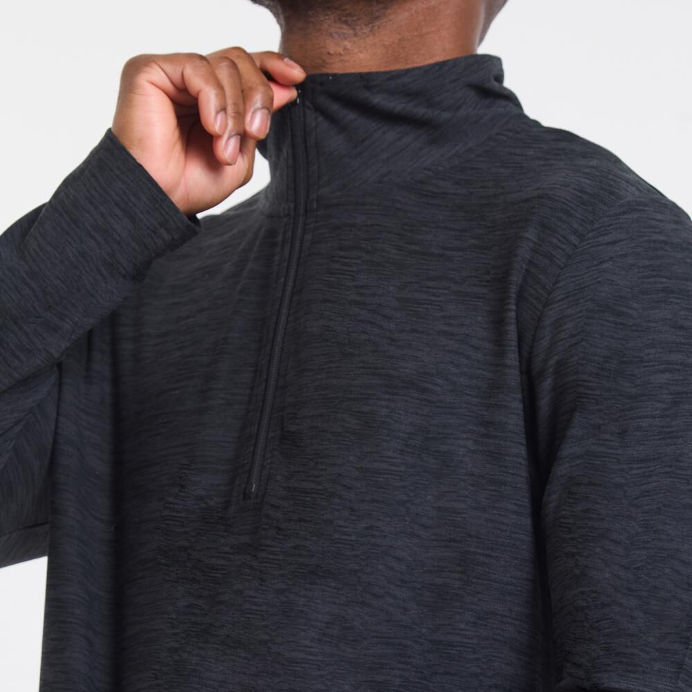 Polera Deportiva Manga Larga Cuello Alto Hombre Wetland image number 4.0