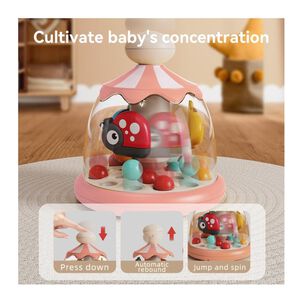 Juguete Carrusel Did&aacute;ctico Interactivo Para Ni&ntilde;os