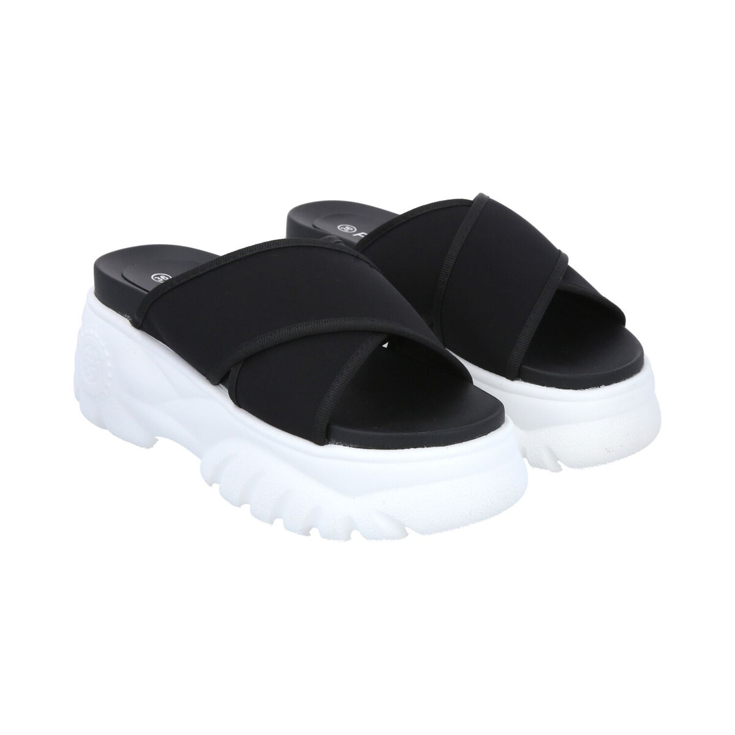 Sandalia Mujer Negro Plataforma Mixen Police image number 1.0