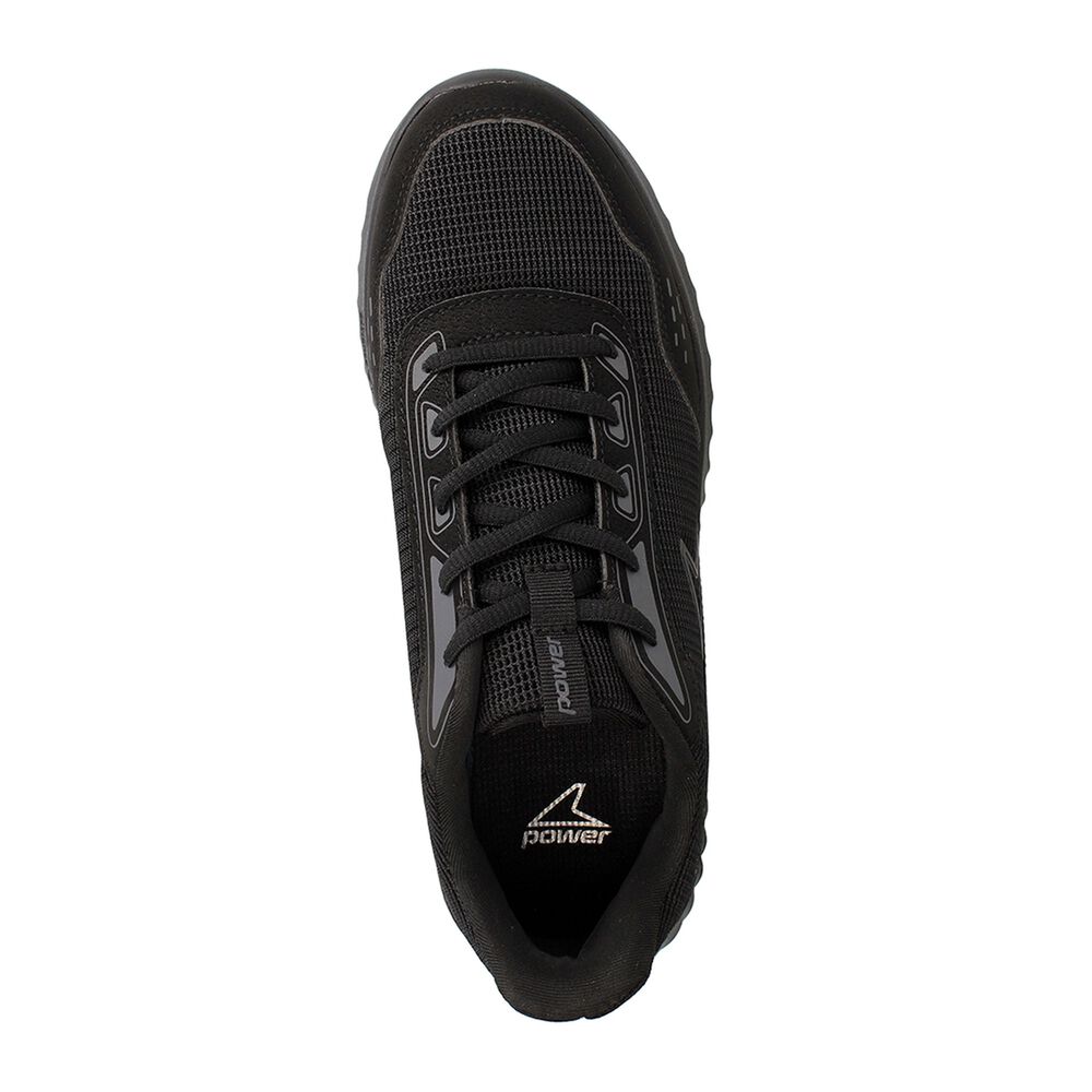 Zapatilla Escolar Hombre Power Alter Negro image number 4.0