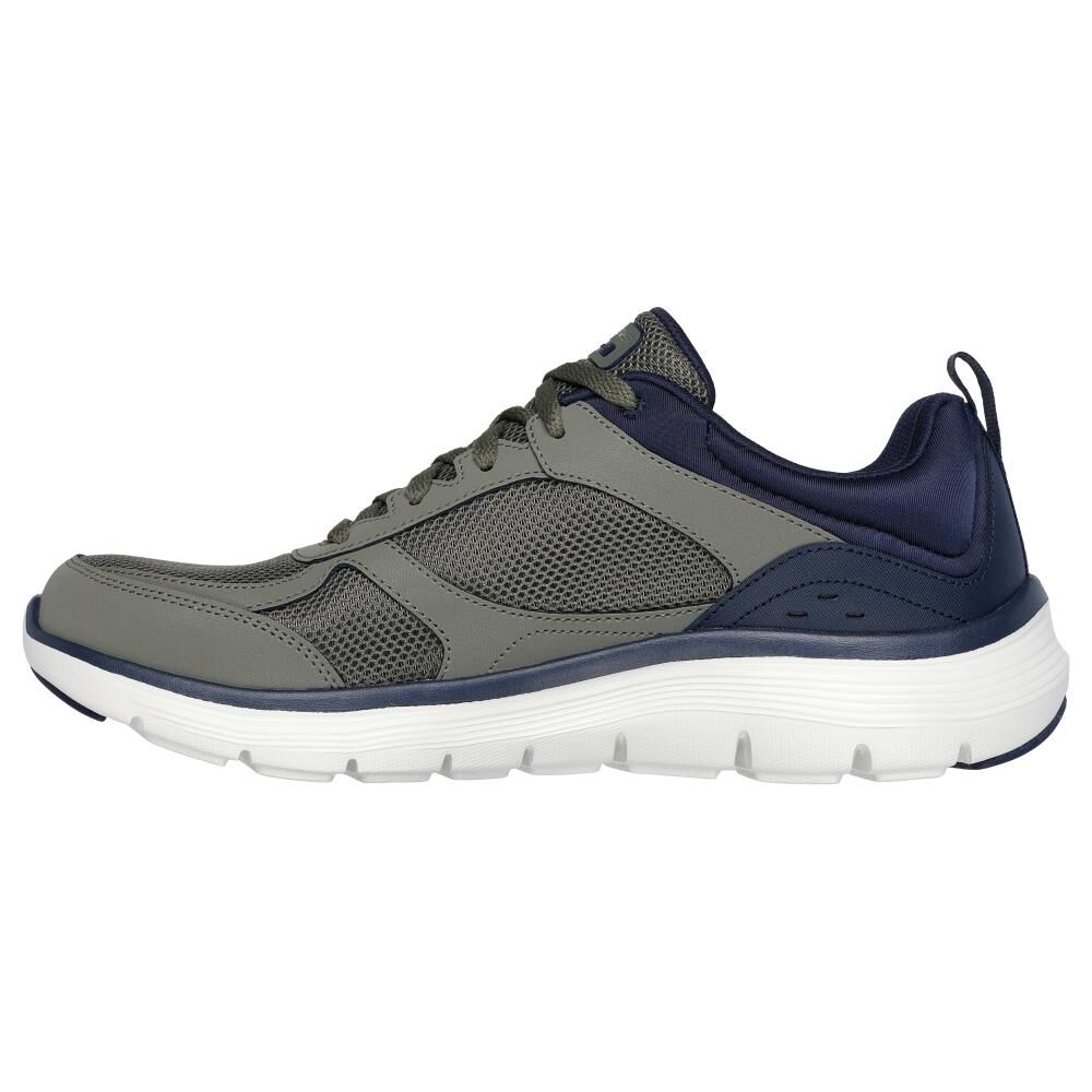Zapatilla Urbana Hombre Skechers Flex Advantage 5.0 Olivo image number 2.0