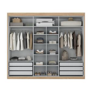Cl&oacute;set Di Poretti Design Closet Senna / 3 Puertas / 6 Cajones