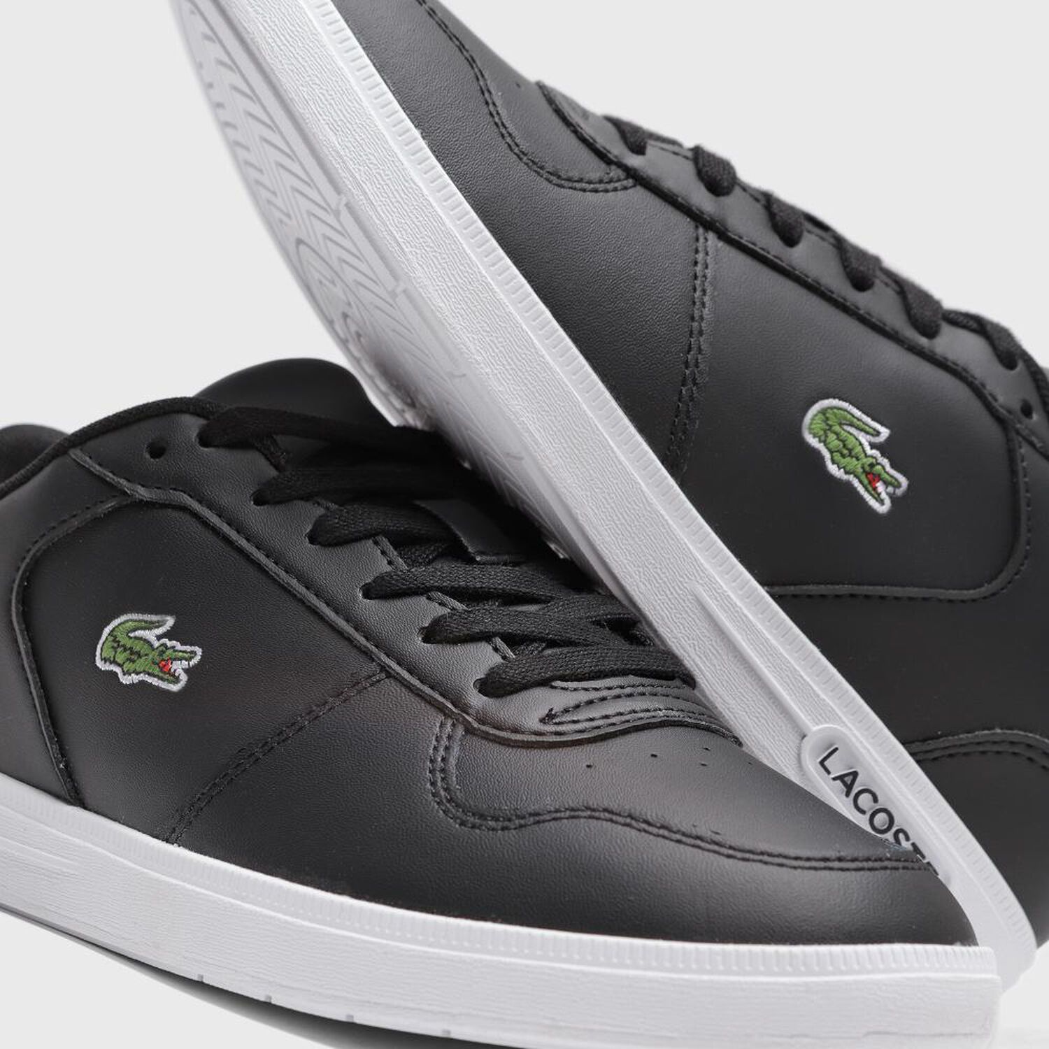 Zapatilla Urbana Mujer Lacoste T-base Negro image number 5.0