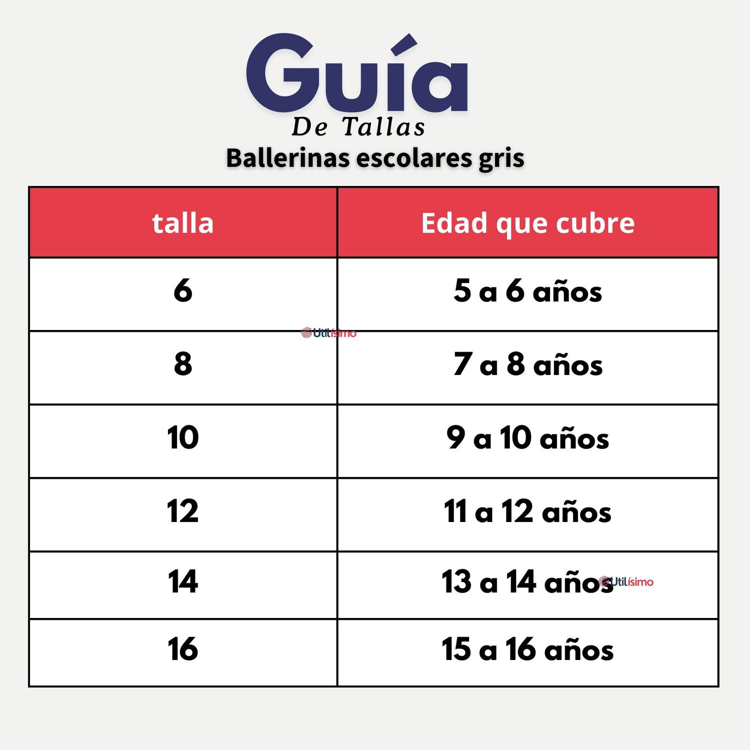 Pack 6 Ballerinas Elasticadas Escolares Ni&ntilde;a Algod&oacute;n Gris image number 2.0