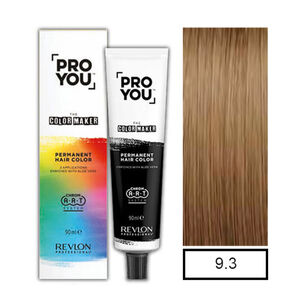 Pro You&trade; Color Maker Tintura Permanente Rubio Muy Claro Dora. 9.3 90ml +oxidante