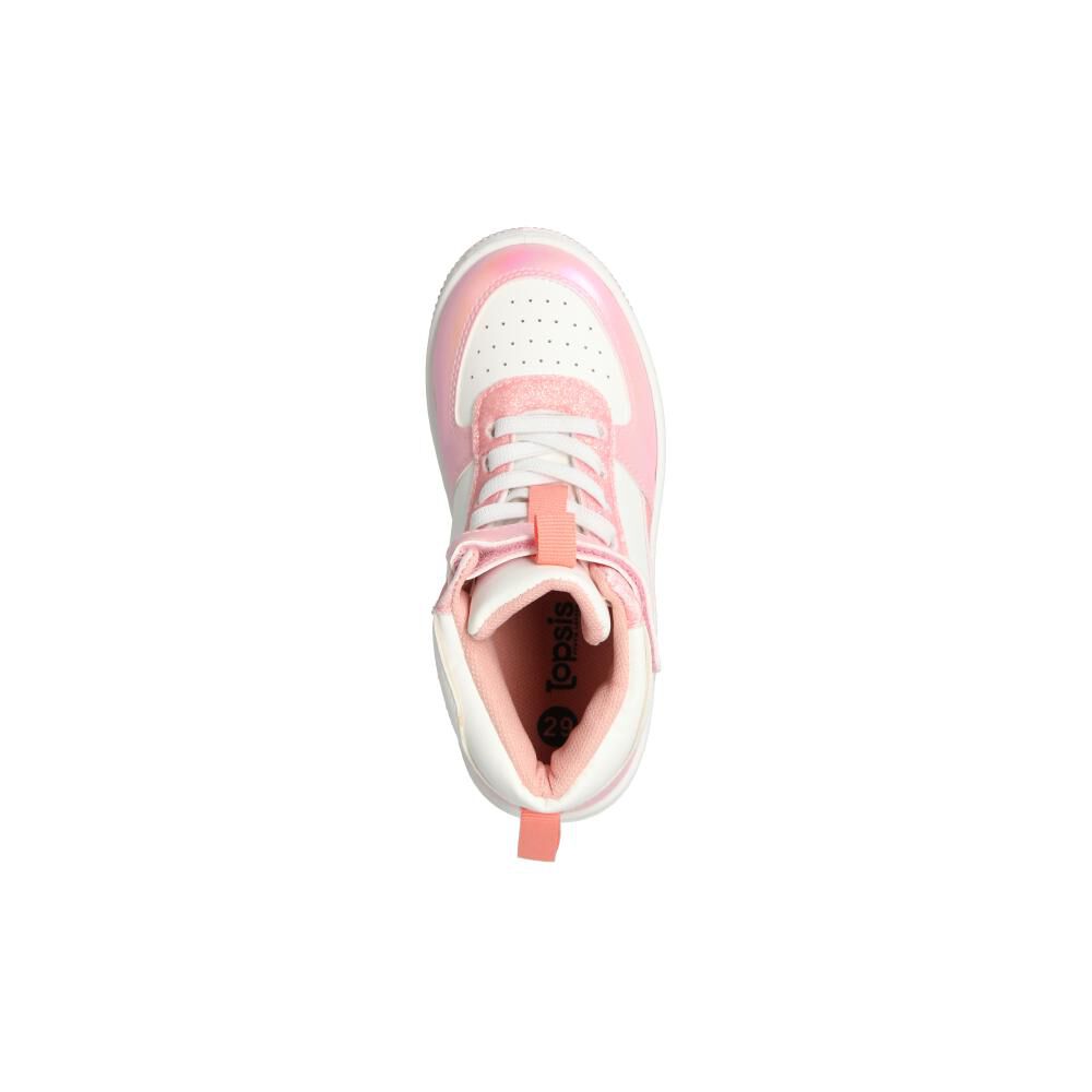 Zapatilla Infantil Niña Topsis Pink image number 4.0