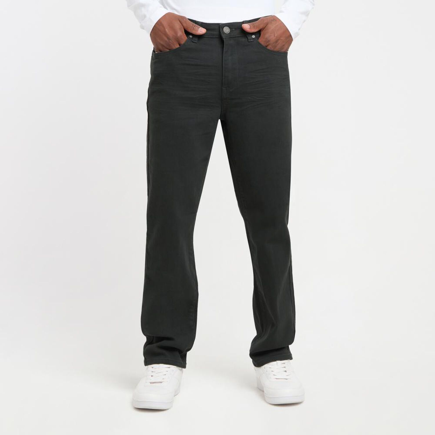 Pantal&oacute;n Liso Tiro Medio Skinny Hombre Rolly Go image number 0.0