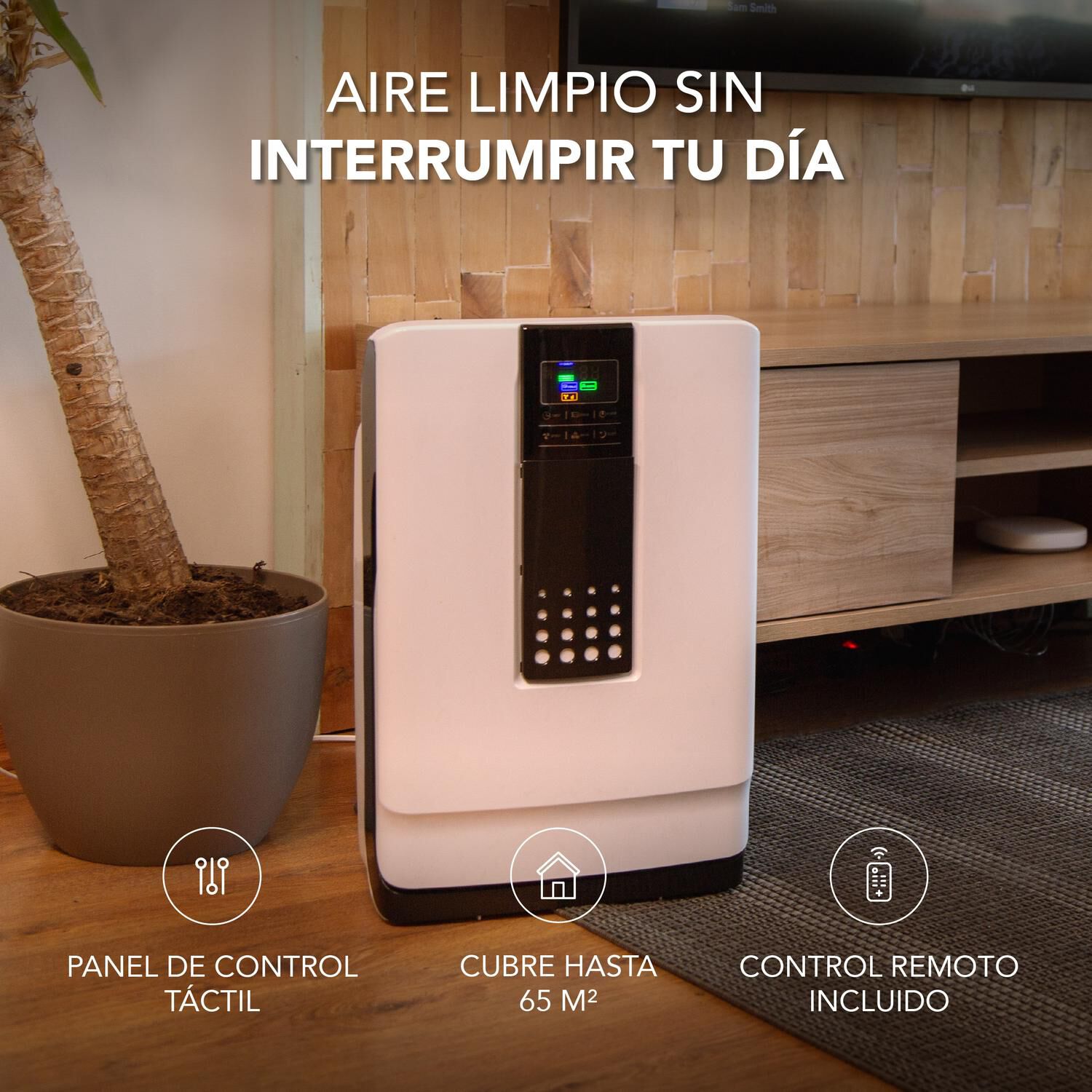 Purificador De Aire Mouvair Zen Con Hepa H13 + Filtros De Reemplazo Hepa H13 image number 5.0