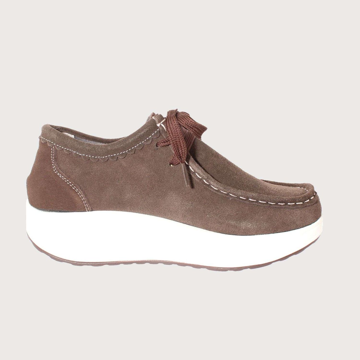 Mocas&iacute;n Confort Marr&oacute;n V&iacute;a Franca Art. 52110b0356dbrown image number 3.0