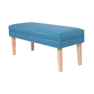 Banqueta Style Turquesa Omega 100x40x40 Cm Máxima Design