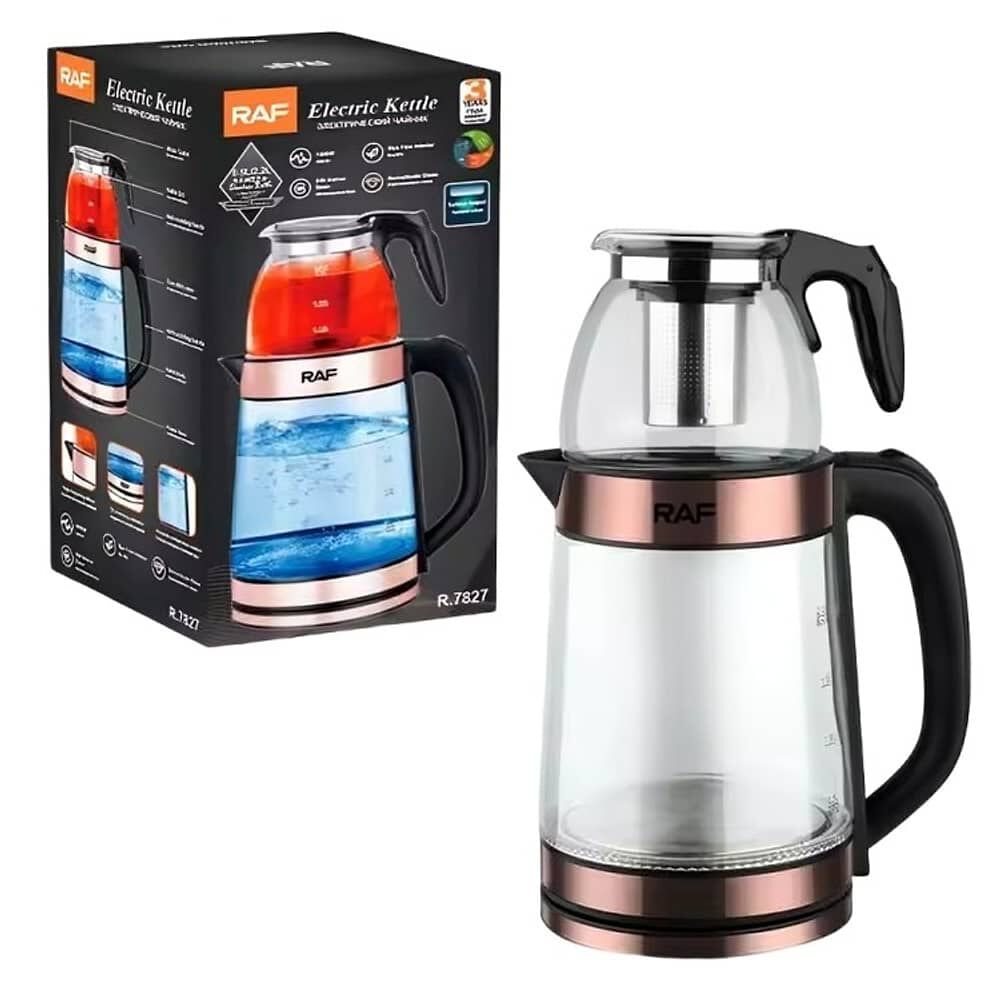 Hervidor De Agua Con Infusor Tetera Raf R7827 image number 1.0
