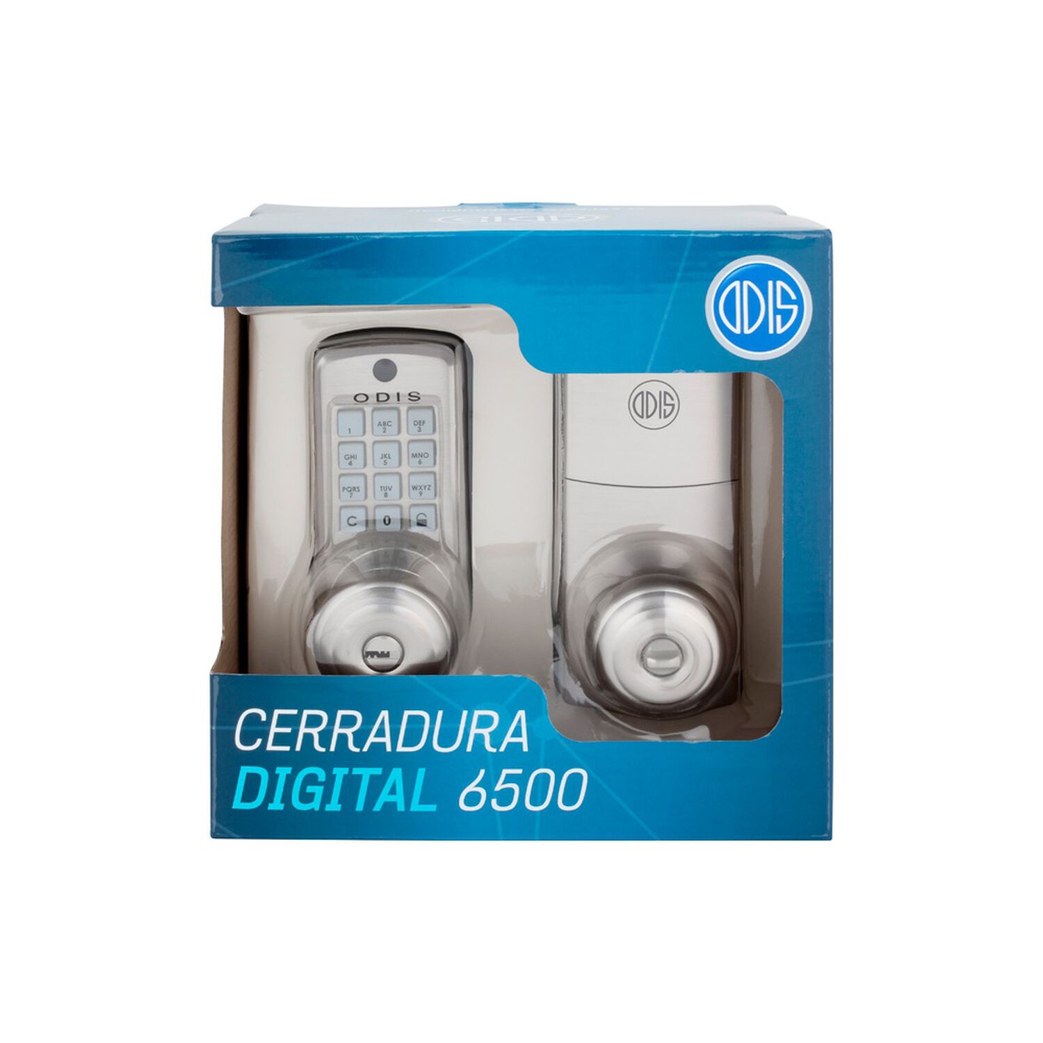 Cerradura Digital Odis Con Pomo 6500 - Plata image number 12.0