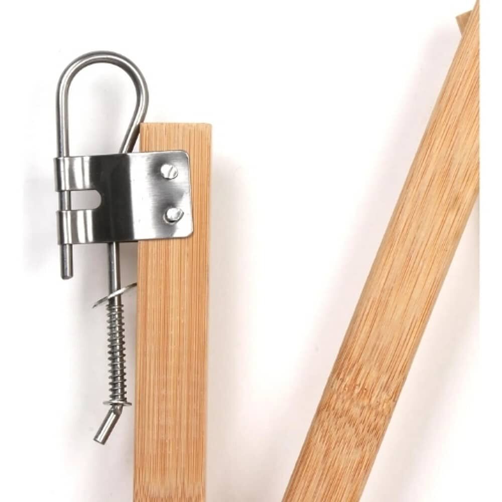 Puerta Plegable Para Mascotas Valla De Seguridad De Madera image number 4.0