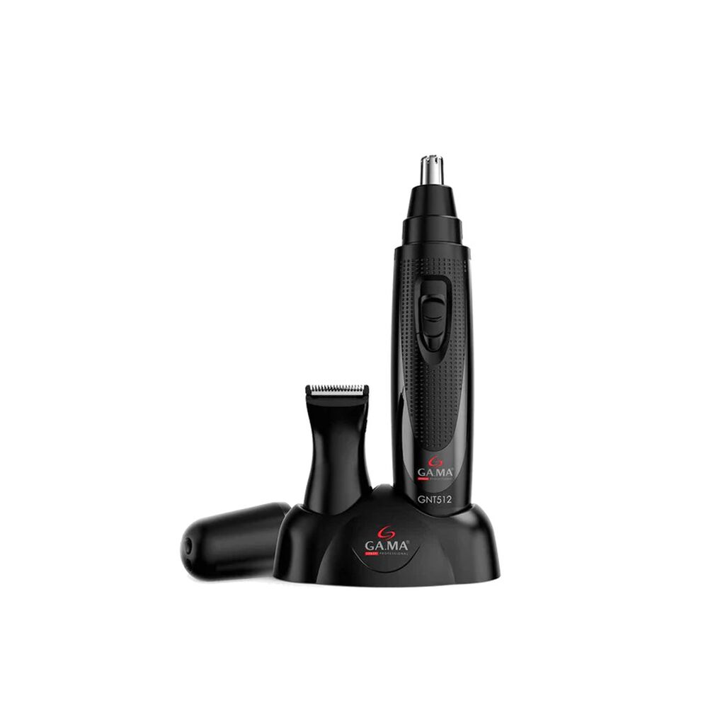Cortapelo Trimmer Gnt512 Inalámbrico Cabello Nariz Y Orejas Color Negro image number 0.0