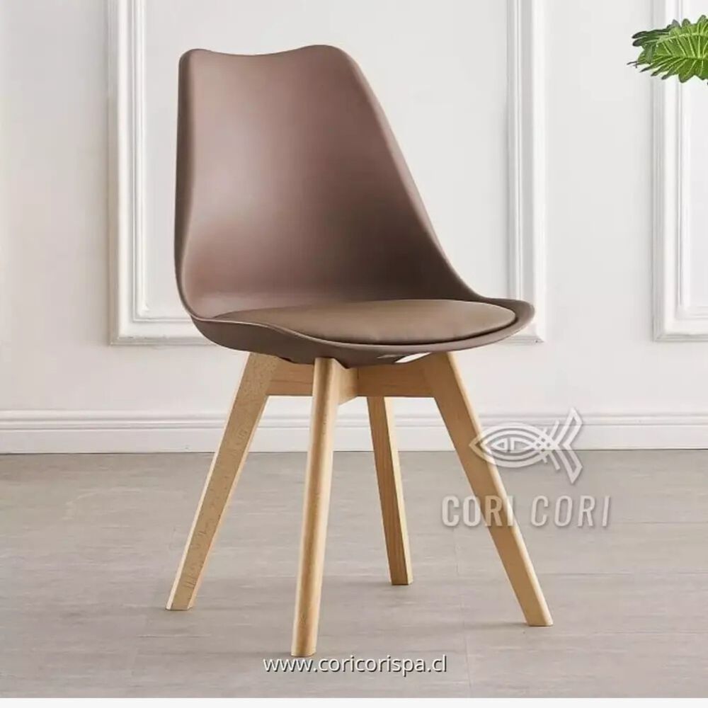 Comedor Warwick 100 Cm + 4 Sillas Tulip Cafe image number 4.0