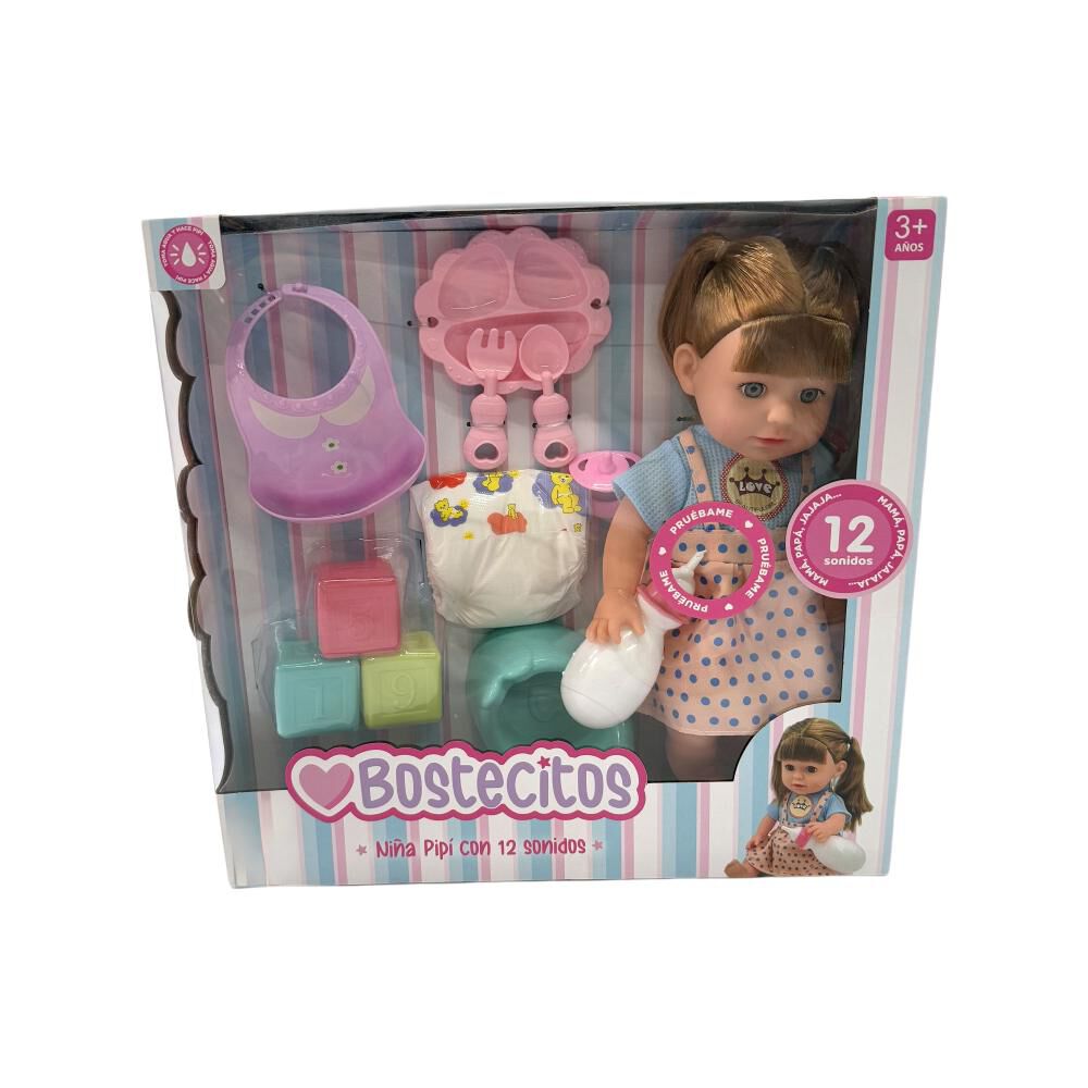 Muñeca Toddler Bostecitos Con Acc 12 Sonidos Ass image number 10.0